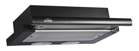 Вытяжка встраиваемая Elikor Интегра 60П-400-В2Л черный управление: кнопочное (1 мотор) фото 1