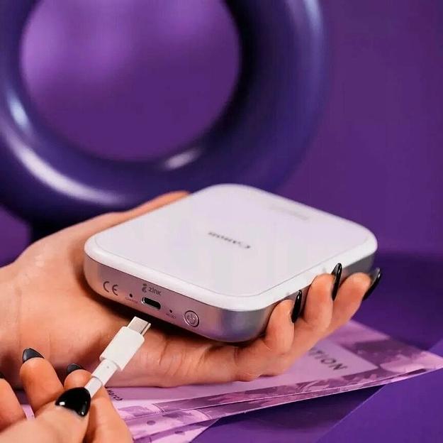 Принтер ZINK Canon Zoemini 2 (5452C004AA) белый фото 4