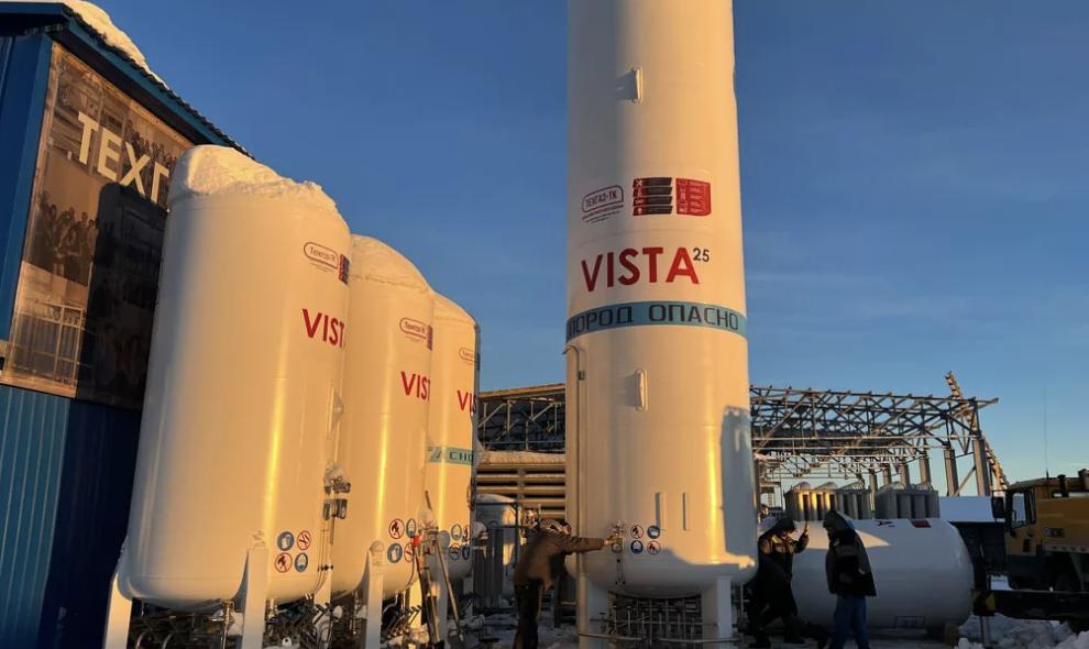 Криогенные газификаторы вертикальные серии Vista-25 фото 1