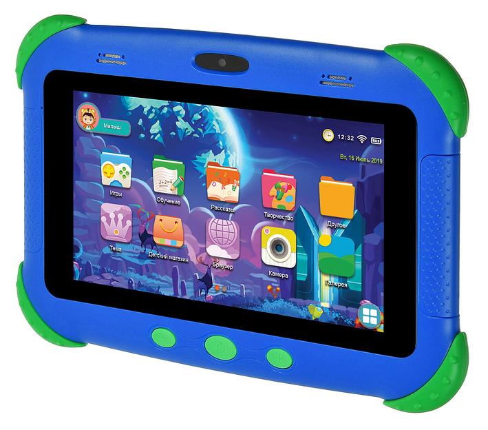 Планшет Digma CITI Kids MT8321 (1.3) 4C RAM2Gb ROM32Gb 7" IPS 1024x600 3G Android 9.0 синий 2Mpix 0.3Mpix BT WiFi Touch microSDHC 64Gb minUSB 2800mAh фото 6