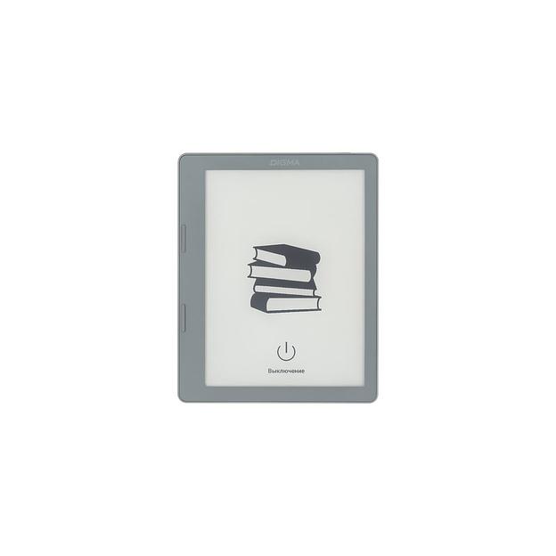 Электронная книга Digma E2, 5.83", Wi-Fi, светло-серый фото 1