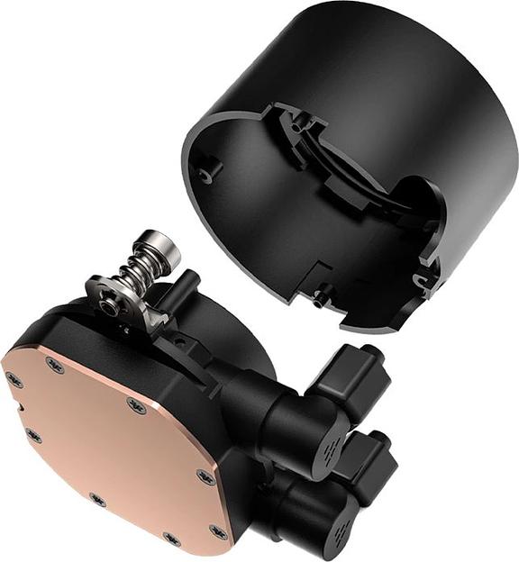 Система водяного охлаждения PcCooler DA240 BK ARGB Soc-AM5/AM4/1151/1200/1700 черный 4-pin Al+Cu 270W Ret (DA240-BKAWXX-GL) фото 3