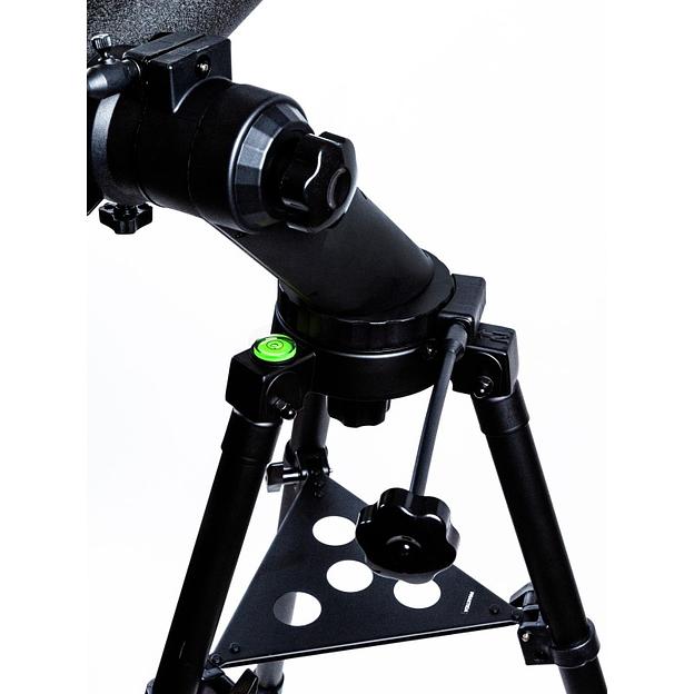 Praktica Телескоп Deneb 72/800, искатель red dot, адаптер для смартфона, стальная тренога, черный > фото 7