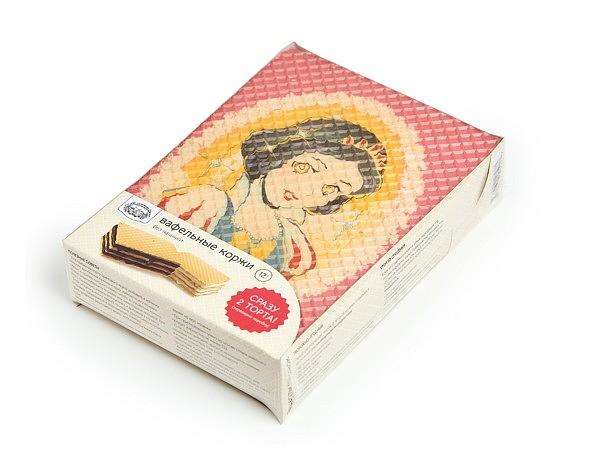 Вафельные коржи для торта 2 в 1 (принцесса 3) ОПТ фото 1