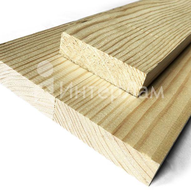 Строганная доска BC 20х95/145/19 мм опт фото 1