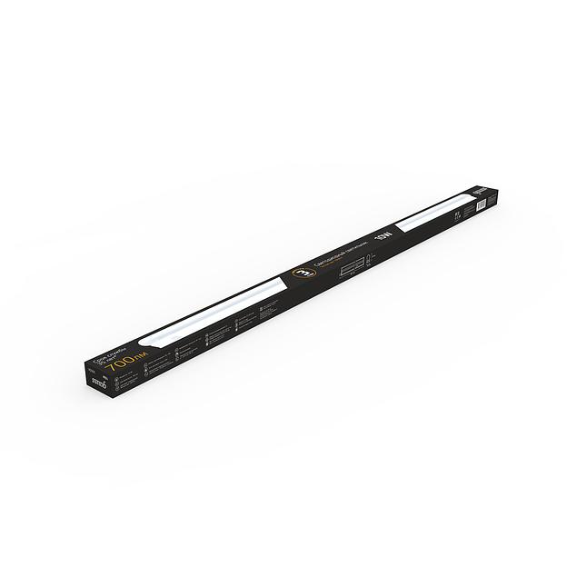 Светильник светодиодный линейный накладной ДПО 10 Вт 700 Лм 3000К IP20 561х22х37 мм TL Black Gauss Gauss 130511110 фото 3