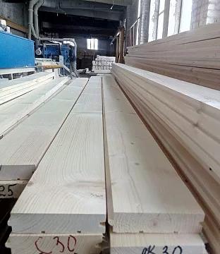 Доска пола ель 36х137 опт фото 1