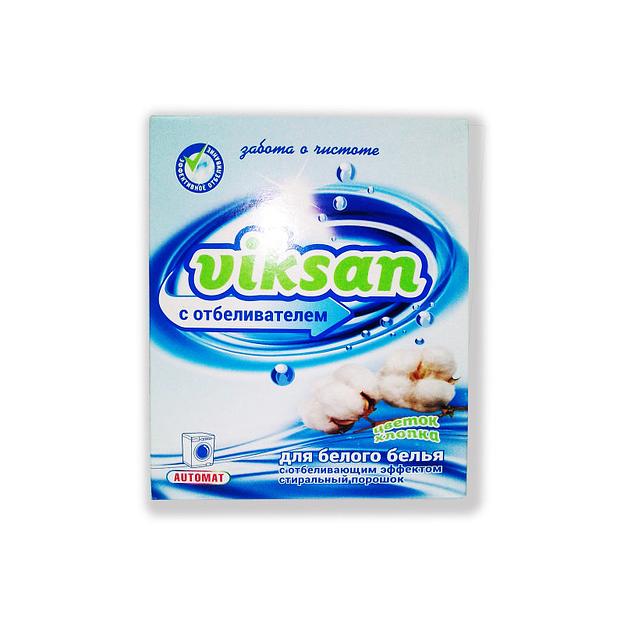 Виксан стиральный порошок виксан автомат с отбеливателем для белого цветок хлопка 400г фото 1