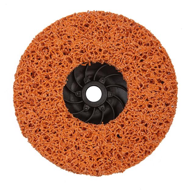 Зачистной круг Strip IT 125x15xM14 оранжевый V керамика Extra coarse ОПТ фото 3