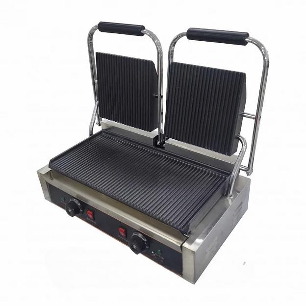 Тостер для донера и шаурмы, контактный гриль (двойной) фото 1
