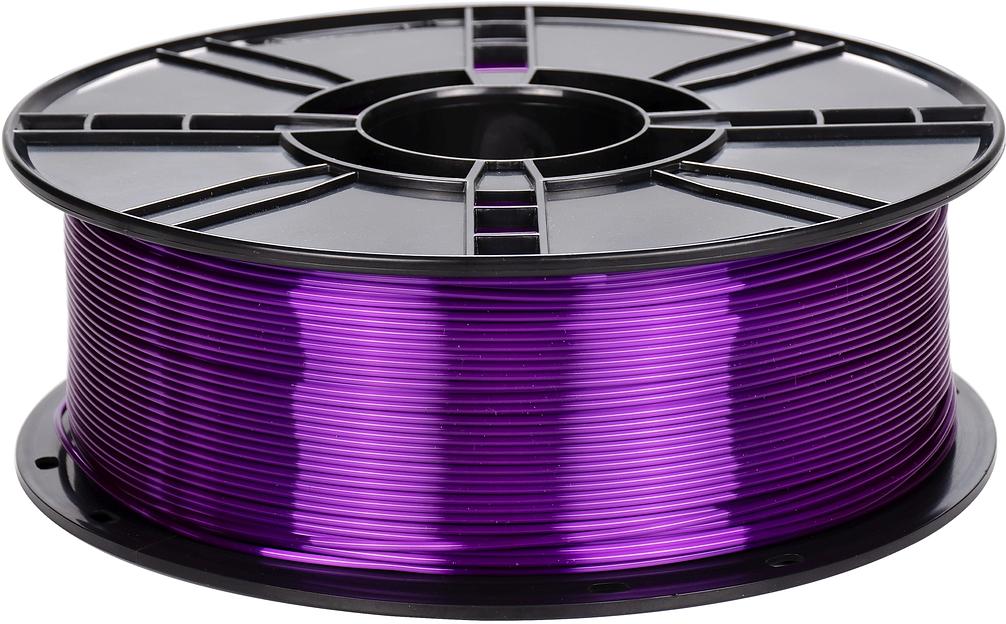 Пластик для принтера 3D Cactus CS-3D-PLA-1KG-S-PURP PLA SILK d1.75мм 1кг L326м 1цв. фото 2