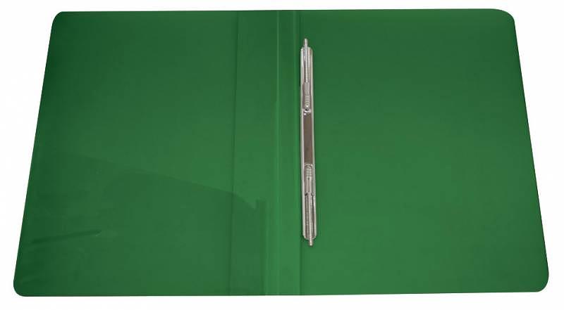 Папка метал.пруж.скоросш. Бюрократ -PZ07P A4 пластик 0.7мм внут.и торц.карм ассорти фото 4