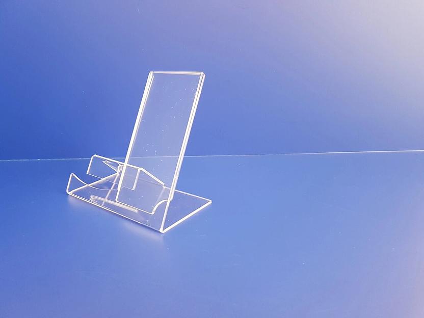 Подставка под смартфон в витрину магазина. фото 4