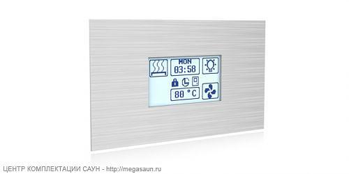 SAWO Панель управления для бани INNOVA TOUCH INTERFACE, нержавеющая сталь фото 1