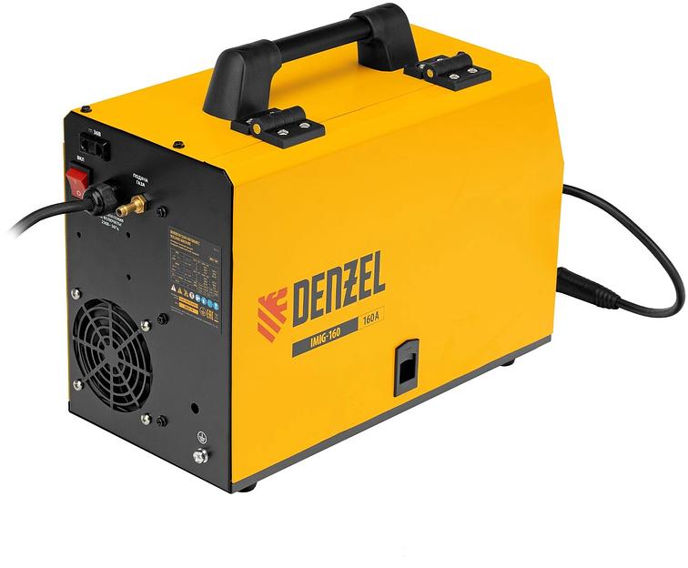 Аппарат инвертор. полуавтомат. cварки IMIG-160 Synergy, 160 А, ПВ 60%, катушка 5 кг// Denzel фото 9