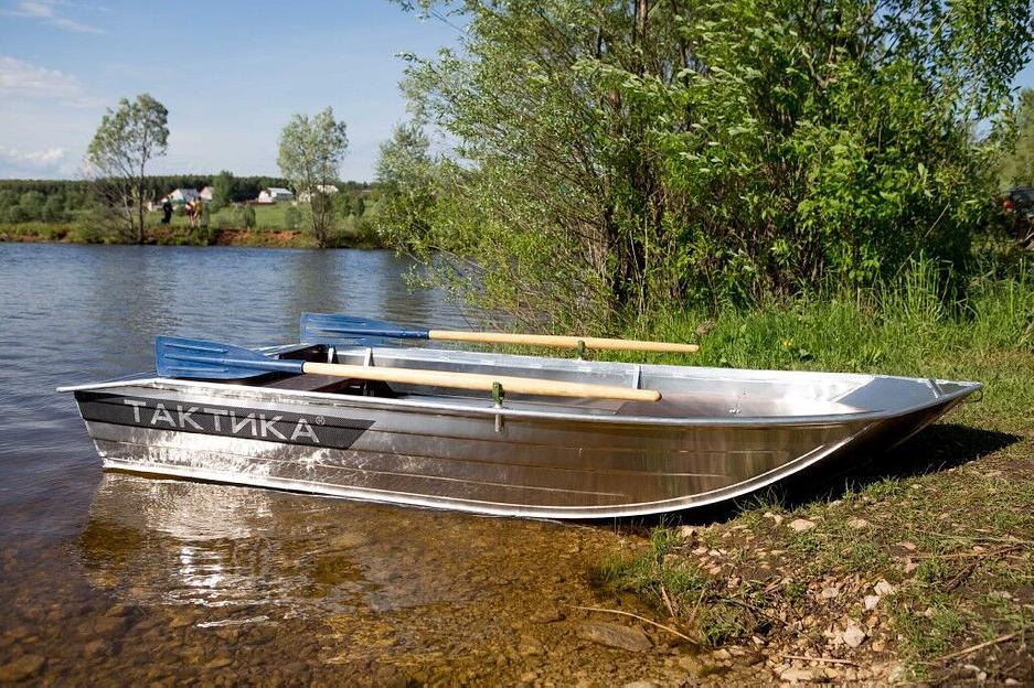 Алюминиевая лодка Тактика 320, 320*120*50 см фото 2