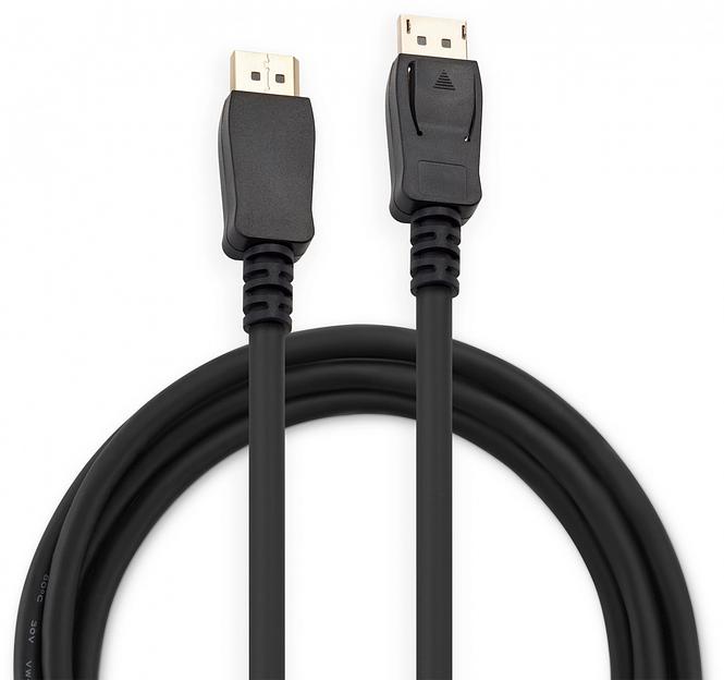 Кабель аудио-видео Buro DisplayPort (m)/DisplayPort (m) 1.5м. черный (BU-DP1.4-1.5MCCS) фото 1
