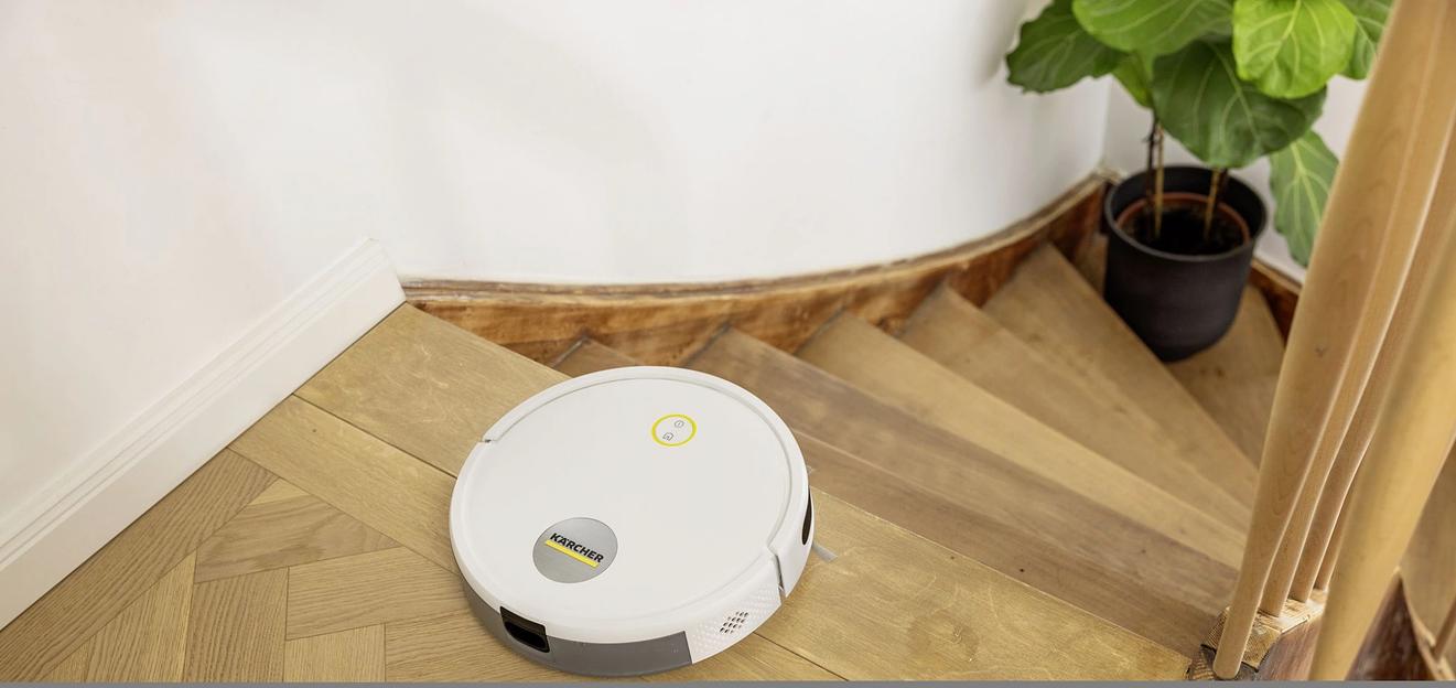 Пылесос-робот Karcher RCV 2 белый/черный фото 8