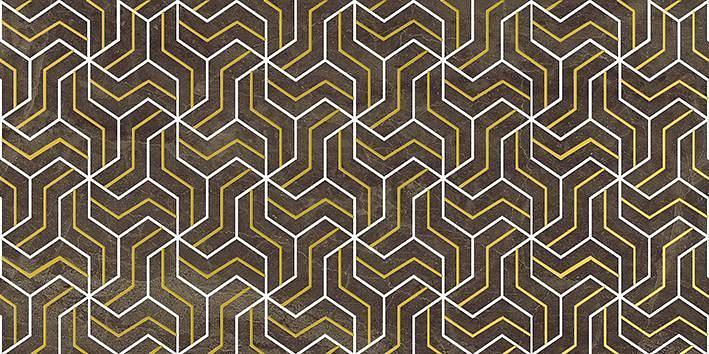 Декор Laparet Crystal Fractal коричневый фото 1