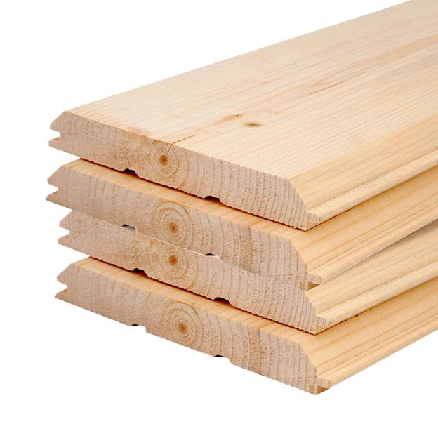 Имитация бруса хвоя 20х146х3000 мм, сорт АВ, опт фото 1