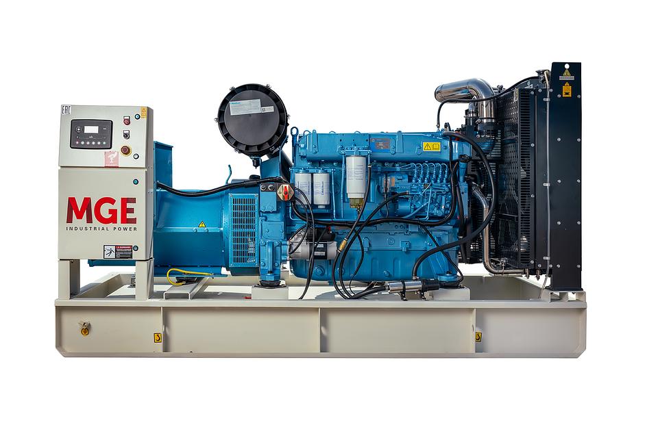 Дизельный генератор MGE MGEP160BN открытого типа ОПТ фото 1