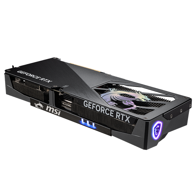 Видеокарта PCIE16 RTX5080 16GB RTX 5080 16G GAMING TRIO OC MSI фото 3