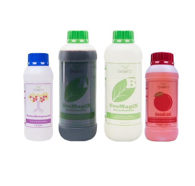 Удобрение базового питания, набор GroBro GroMagiX Basic 5 м², опт    фото 1