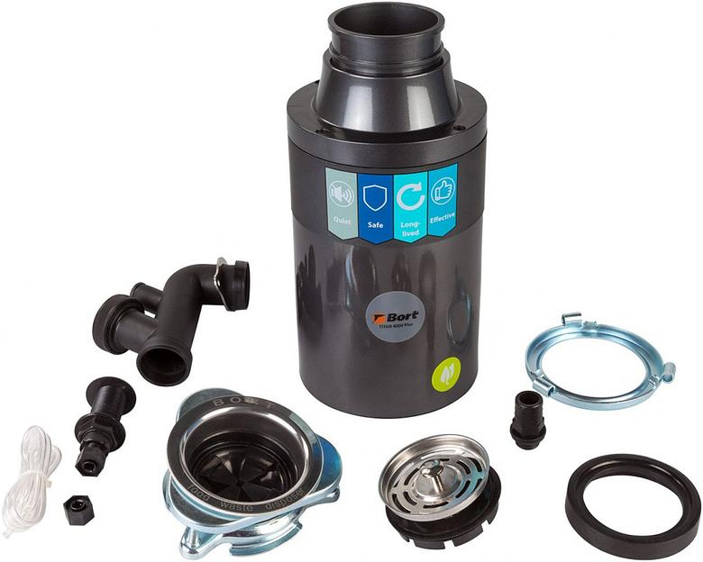 Измельчитель Bort Titan 4000 Plus 560Вт черный фото 6