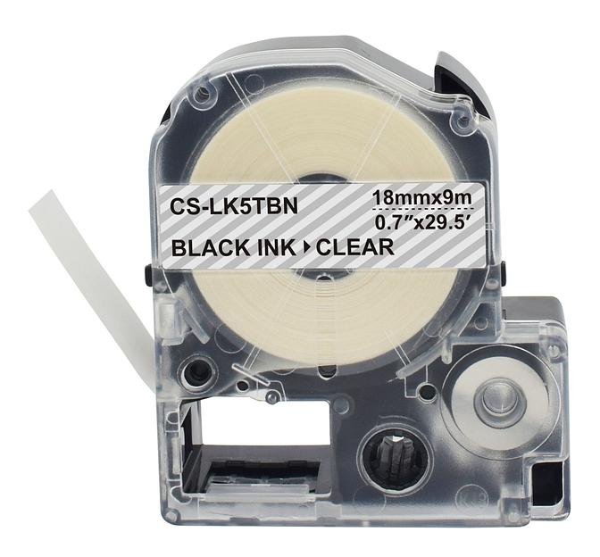 Картридж ленточный Cactus CS-LK5TBN черный для Epson LW400/LW700/LW600P/LW1000P/K400/Z700/Z900 фото 2