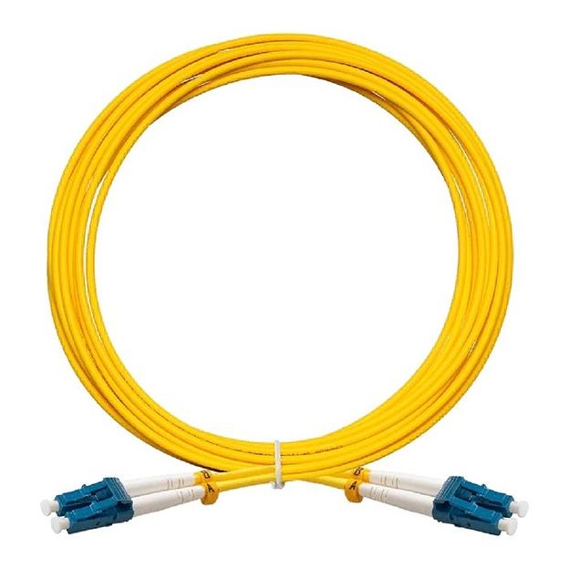 Exegate EX295143RUS Патч-корд волоконно-оптический ExeGate FC-D-9-LC-LC-5M-LSZH (Шнур ВО SM 9/125 (OS2/G.652.D), LC/UPC-LC/UPC, Duplex, LSZH, 5м) фото 1