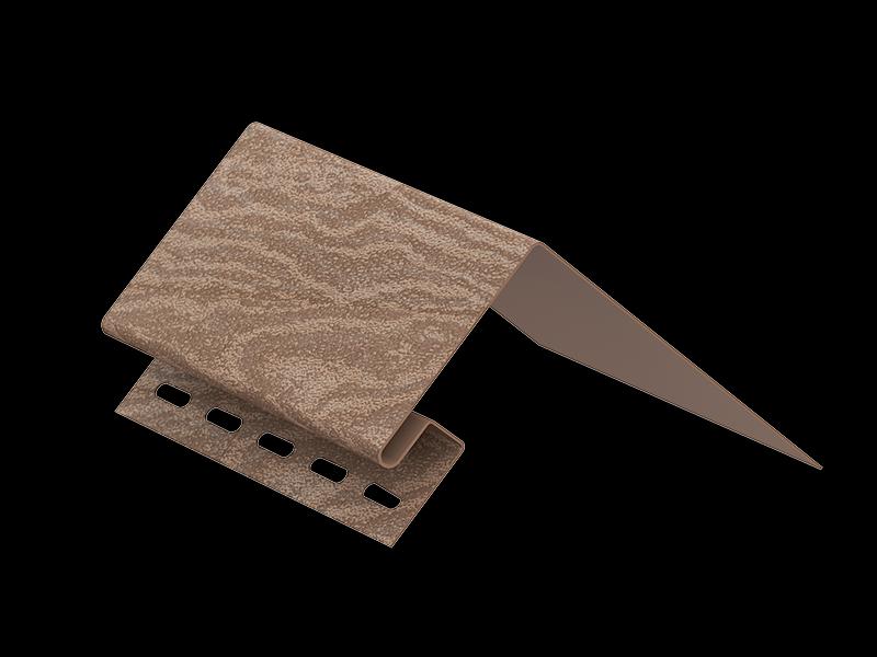 Планка для сайдинга Тимберблок Кедр фото 2