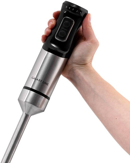 Блендер погружной Galaxy Line GL 2141 1500Вт черный фото 6