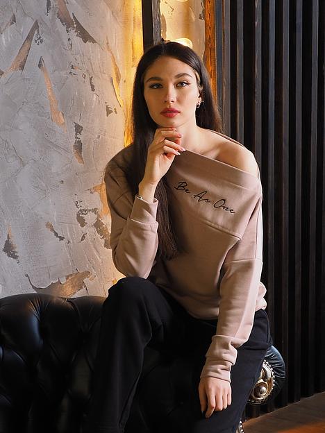 Костюм женский Verenika «Лея» беж 44 ОПТ фото 5