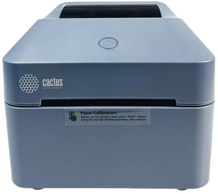 Термопринтер Cactus CS-TP-D430U 203dpi 160мм/с/USB для печ.этик. черный фото 10