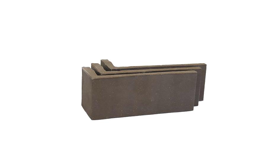 Клинкерная плитка угловая Terramatic Plato Brown АА, 185*71*60*14 мм фото 1