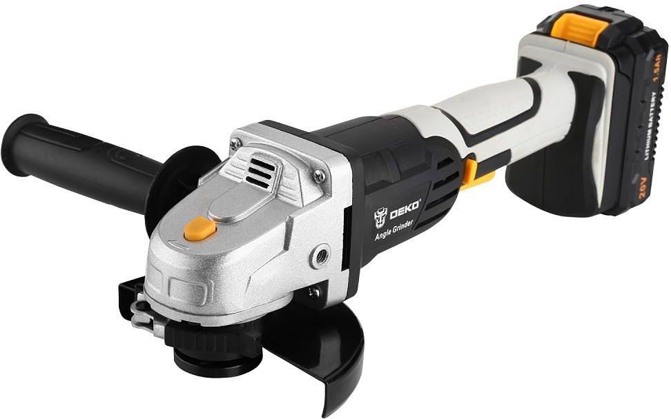 Углошлифовальная машина Deko DKAG20-125 8500об/мин рез.шпин.:M15 d=126мм фото 1