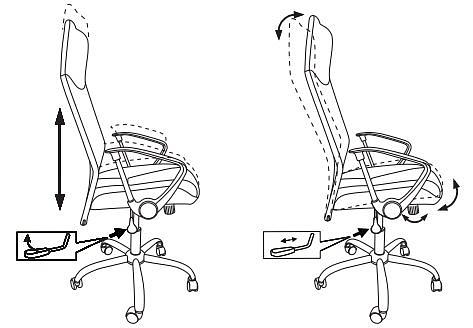 Кресло руководителя Бюрократ CH-600SL черный искусст.кожа/сетка/ткань крестовина металл хром фото 6
