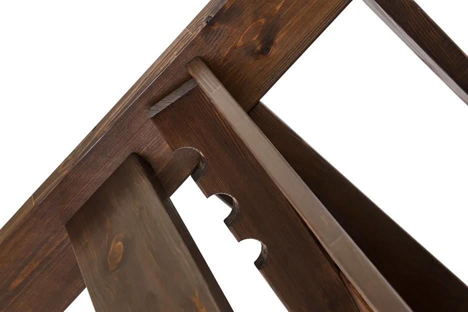 Комплект садовой мебели, деревянный 2-х местный, темно-коричневый,Тет-А-Тет, опт фото 5