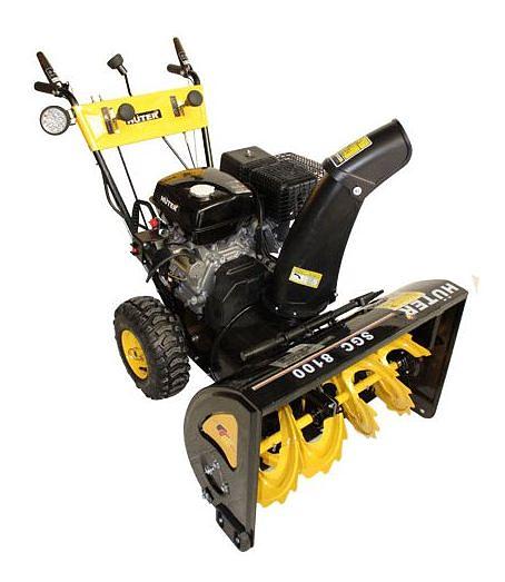 Снегоуборщик бензиновый Huter SGC 8100 13л.с. фото 1