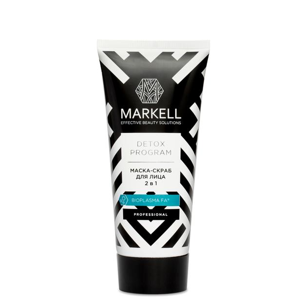 Markell маска-скраб для лица 2в1 100мл фото 1