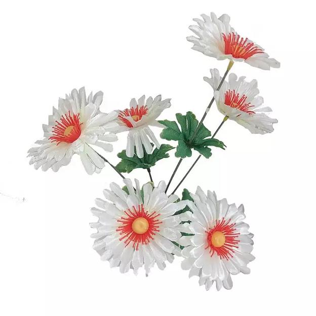 Букет с ромашками 6 голов 33см 355-450 фото 1