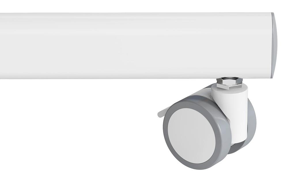 Стол для ноутбука Cactus VM-FDS101B столешница МДФ белый 70x52x107см (CS-FDS101WWT) фото 5