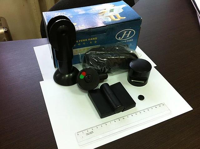 Комплект пластиковой фурнитуры для сантехнических перегородок черный ОПТ фото 1