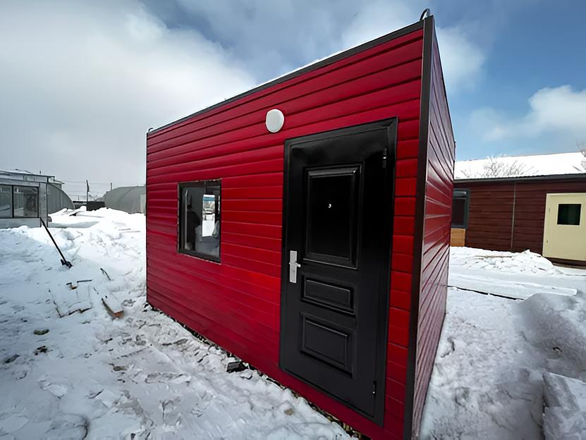 Бытовка 3х4 м с тамбуром фото 1