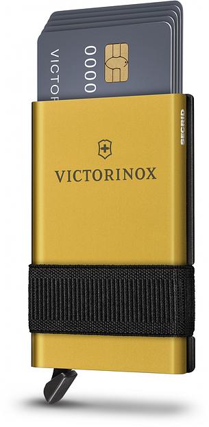 Швейцарская карта Victorinox Smart Card Wallet Delightful (0.7250.38) золотистый коробка подарочная фото 3