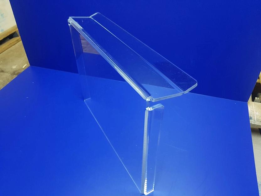 Защита кассового аппарата из оргстекла. фото 1