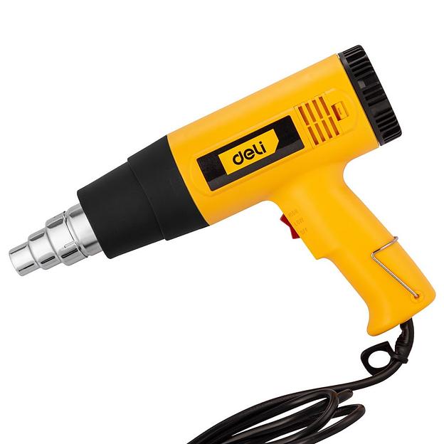 Фен технический Deli DL5200 (1600Вт, рабочая температура 400/590 град.) фото 5