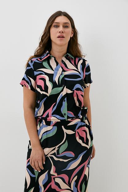 Платье Salma/черный принт фото 2