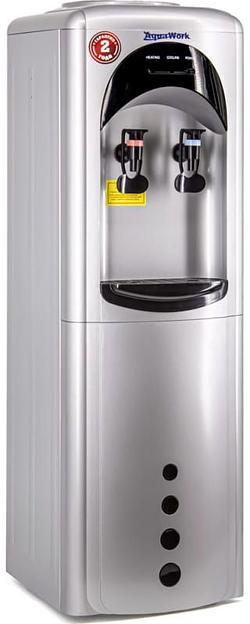 Кулер Aqua Work 17LDR напольный электронный серебристый/черный фото 2