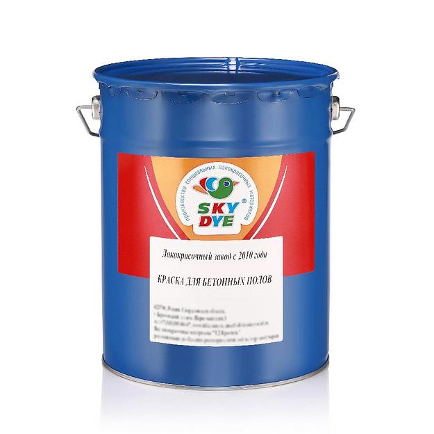 Краска для бетонных полов б/с серая/красно-коричневая 175 кг ТУ 231340-003-25063705-2013 опт фото 1